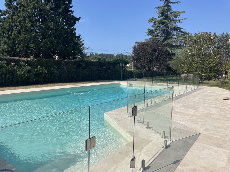 Clôture Verre Design 2